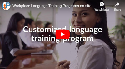 Language For Professionals Workplace Language Training Programs on-site