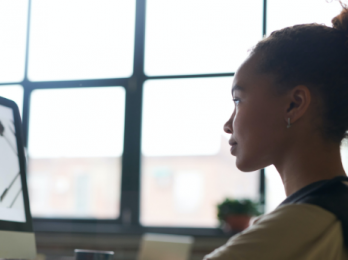 Learning during live English classes online